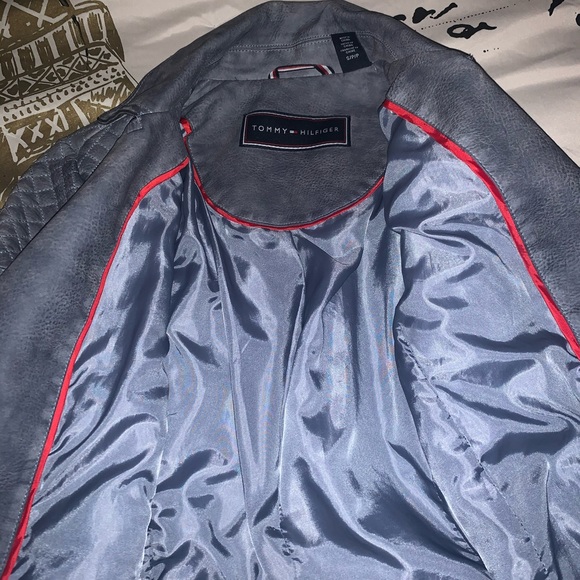 Women’s Tommy Hilfiger Leather Jacket - Picture 3 of 3